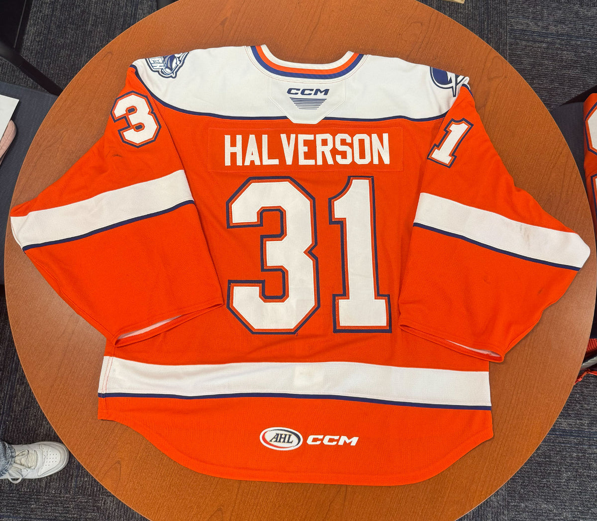 31 Brandon Halverson Orange Jersey - 2025-26 (Set #1) – Syracuse