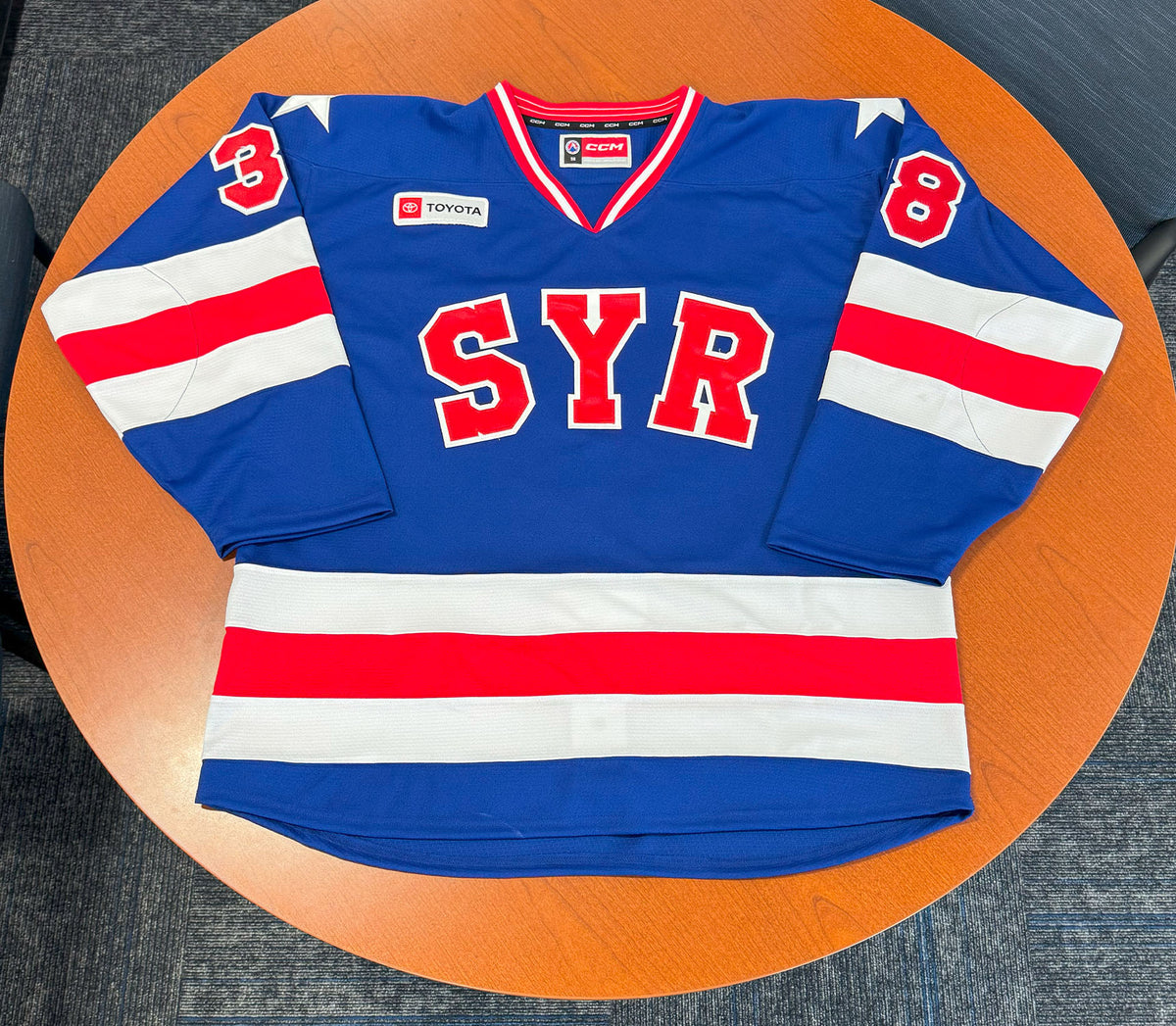 38 Ryder Korczak Miracle on Ice Jersey 2024-25 – Syracuse