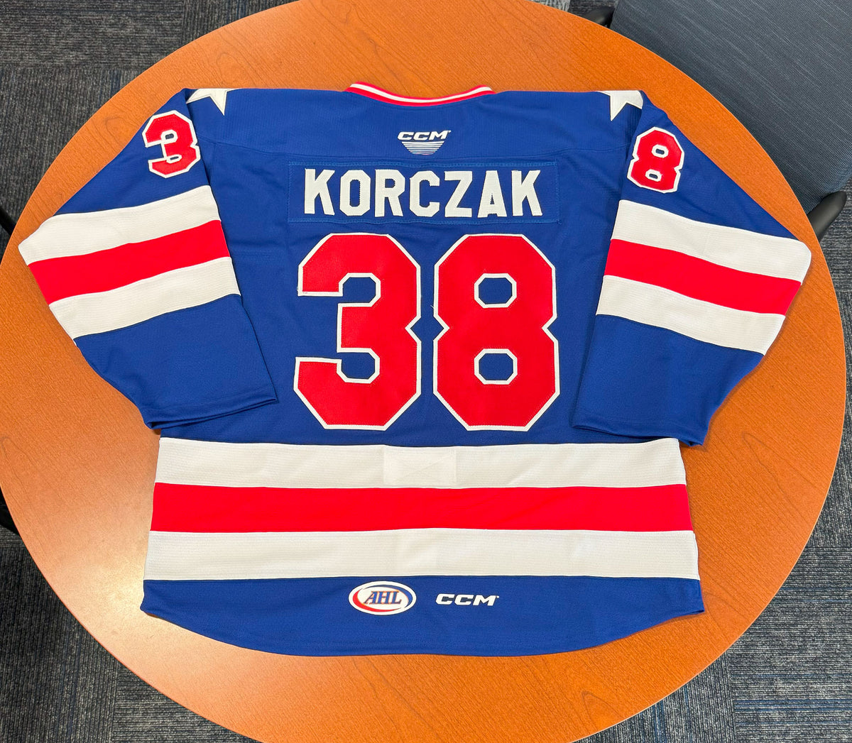 38 Ryder Korczak Miracle on Ice Jersey 2024-25 – Syracuse
