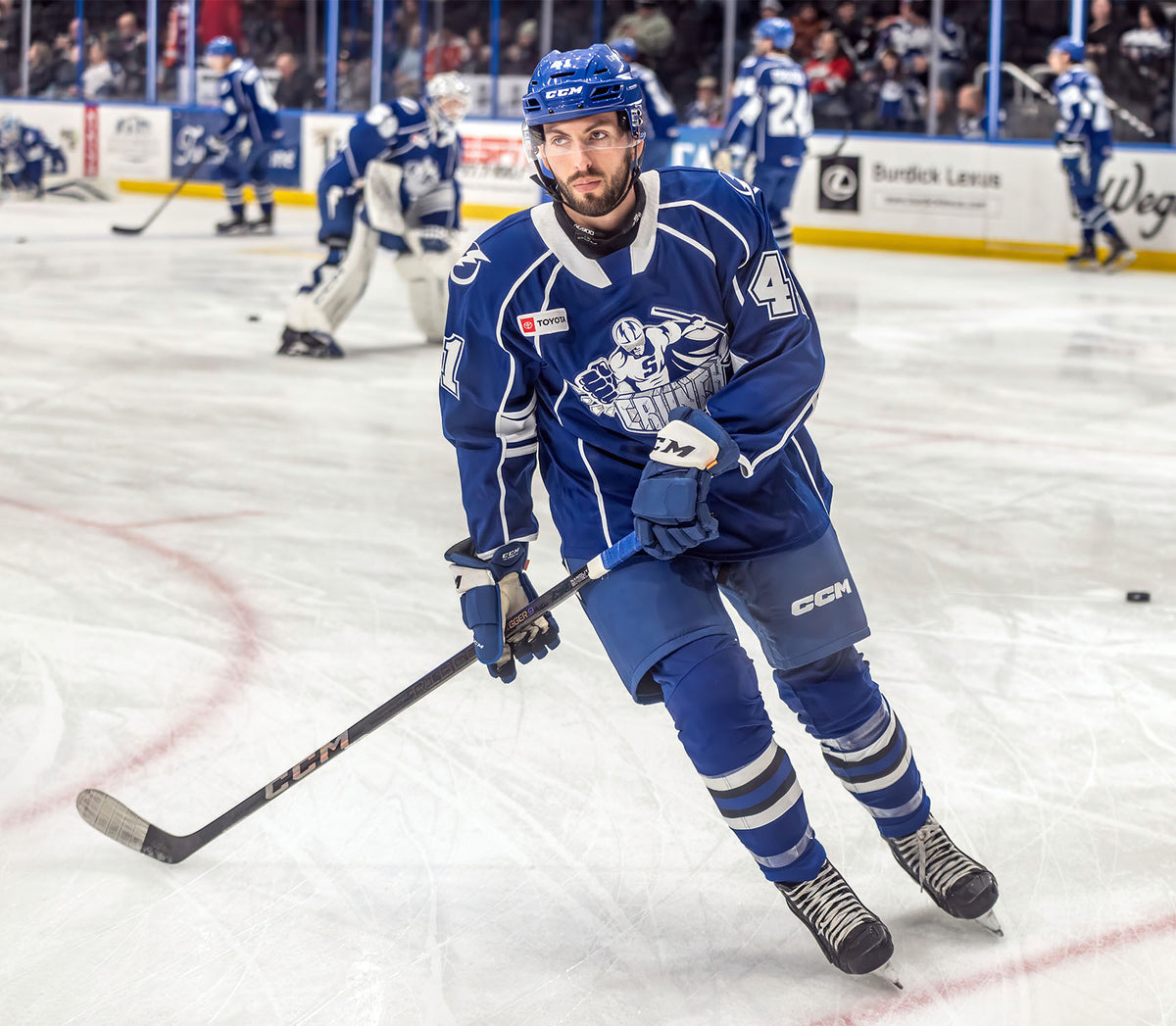 41 Spencer Kersten Blue Jersey - 2024-25 – Syracuse Crunch