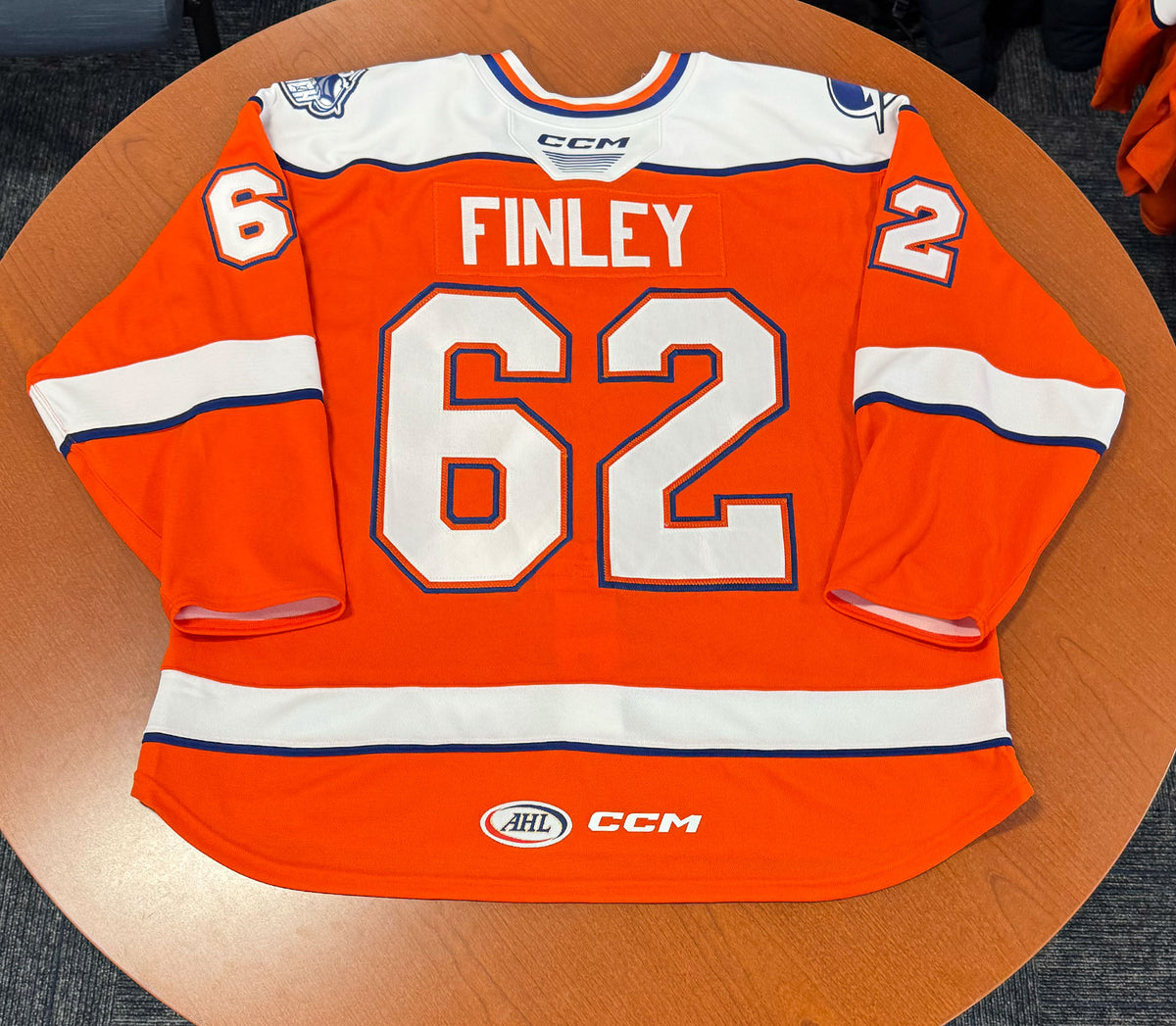 62 Jack Finley Orange Jersey - 2024-25 – Syracuse Crunch Official