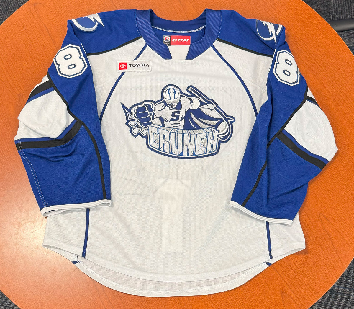 88 Niko Huuhtanen White Jersey - 2024-25 – Syracuse Crunch