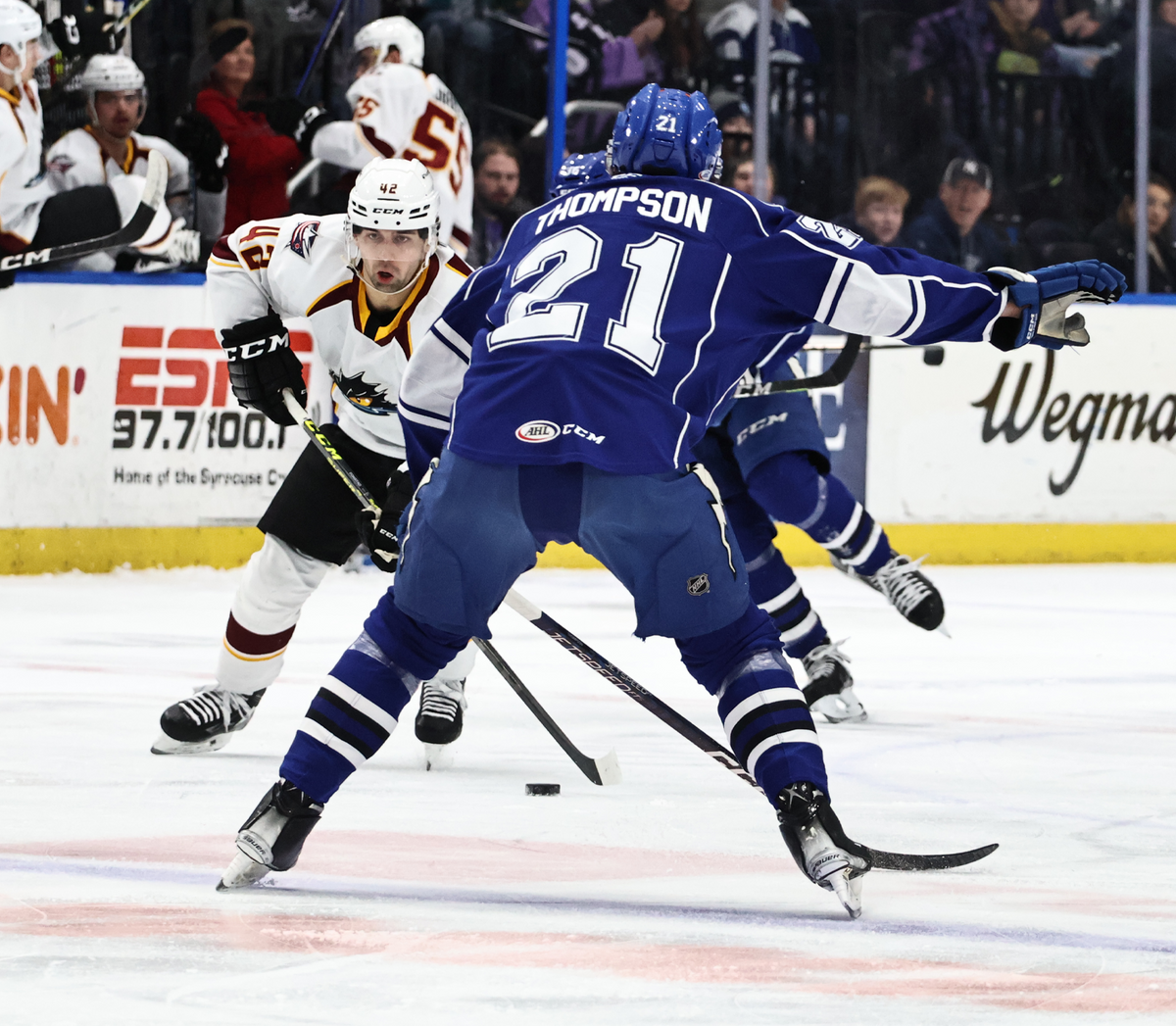 11 Daniel Walker Blue Jersey - 2022-23 – Syracuse Crunch Official Team Store