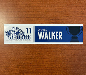 #11 Daniel Walker Calder Cup Playoffs Nameplate - 2023