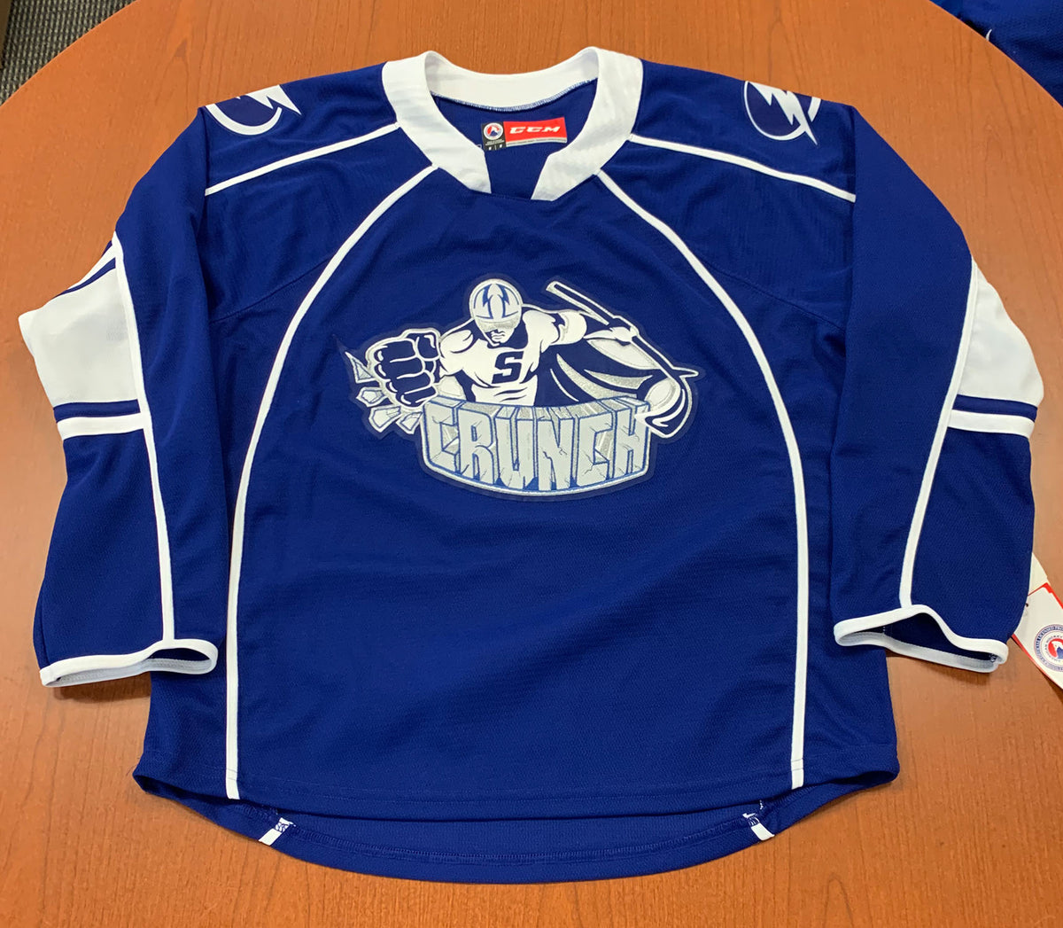 Check out these Syracuse Crunch St. Patty's Day Jerseys : r/hockey