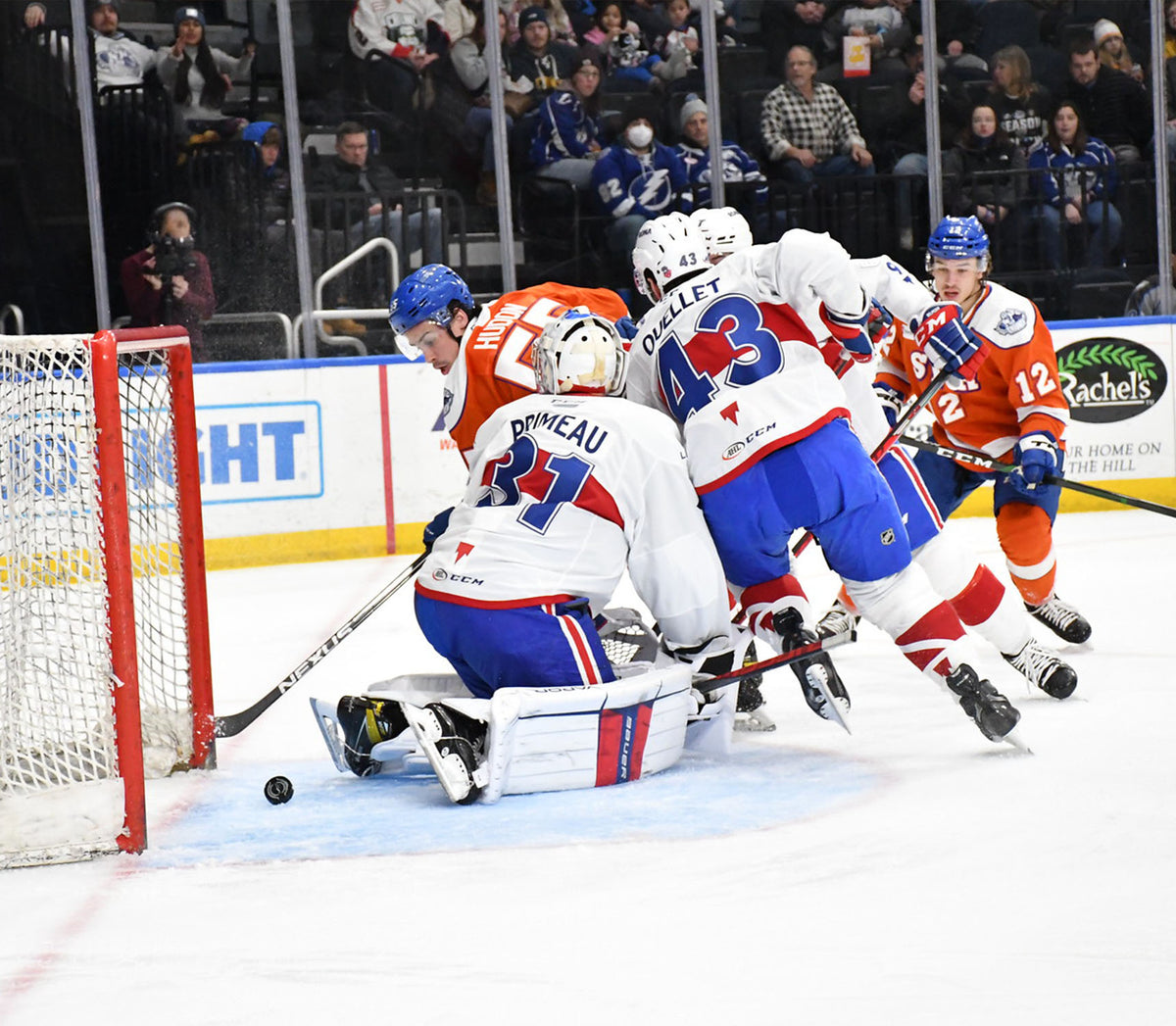 Goal Puck #55 Charles Hudon February 18, 2022 Laval