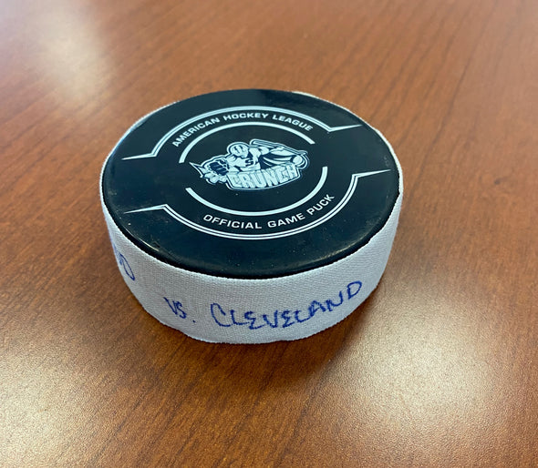 Game-Used Puck - December 8, 2021 - Second Period