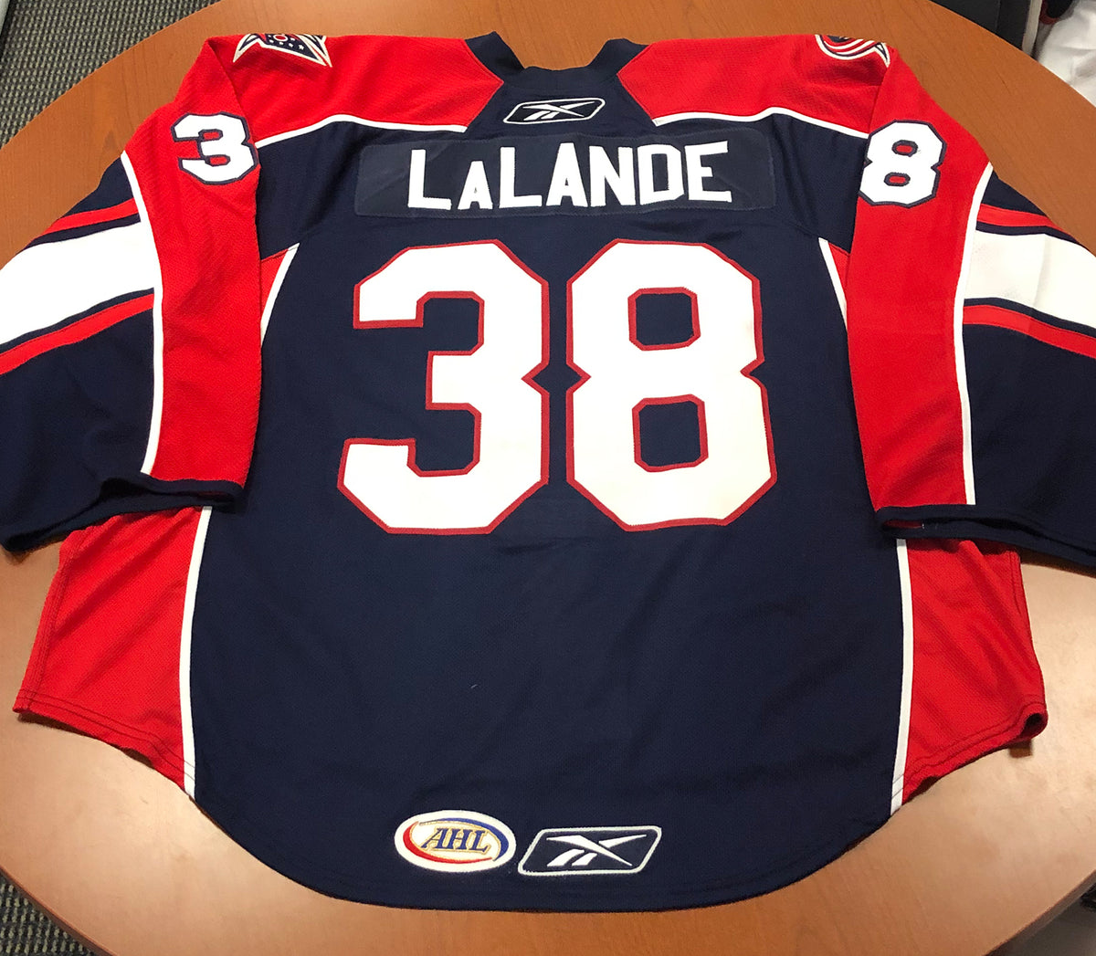 38 Kevin Lalande Warmup Jersey - 2008-09 – Syracuse Crunch Official Team  Store