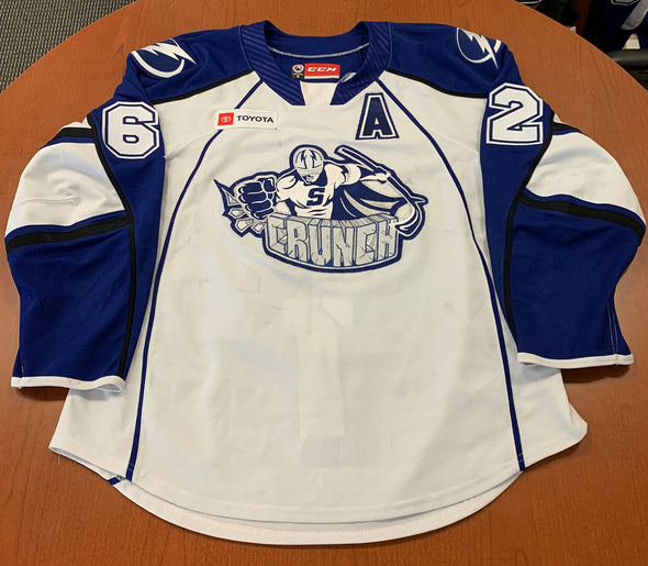 #62 Danick Martel White Jersey - 2019-20 - with 'A'