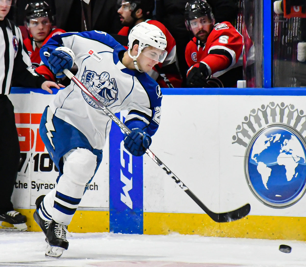 71 Dmitry Semykin Blue Jersey - 2020-21 – Syracuse Crunch Official Team  Store