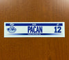 #12 David Pacan Home Nameplate - 2016-17