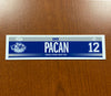 #12 David Pacan Road Nameplate - 2016-17