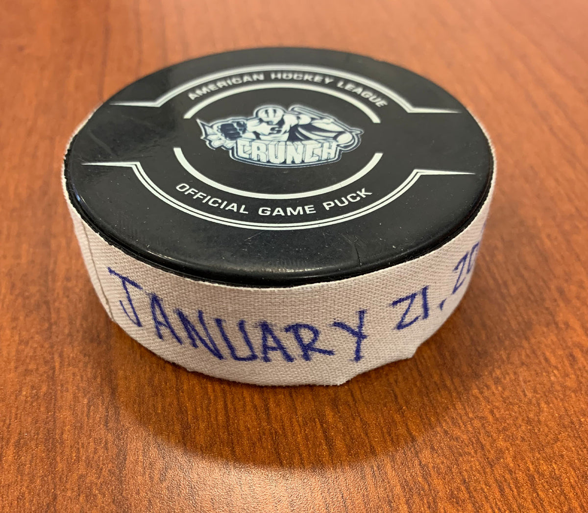 Game-Used Puck - Jan 8, 2022 - First Period – Syracuse Crunch Official Team  Store