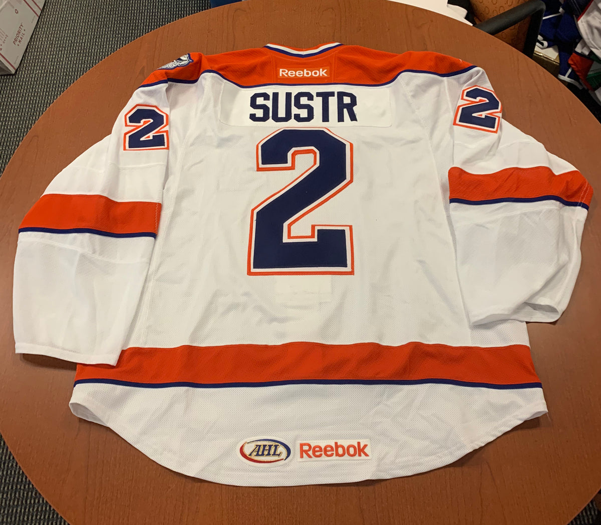 29 Andrej Sustr Blue Jersey - 2021-22 – Syracuse Crunch Official Team Store