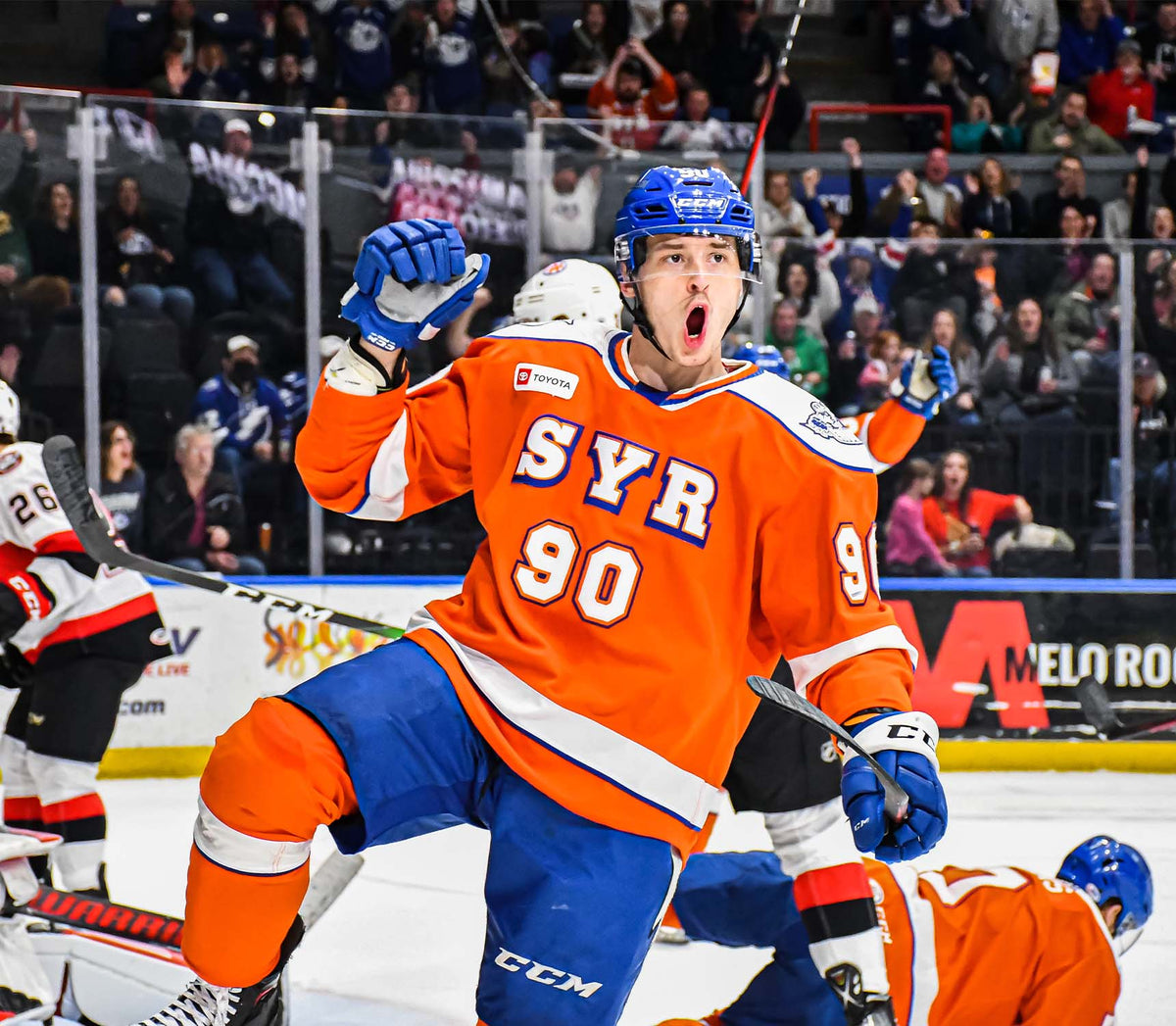 90 Anthony Richard Orange Jersey - 2021-22 – Syracuse Crunch