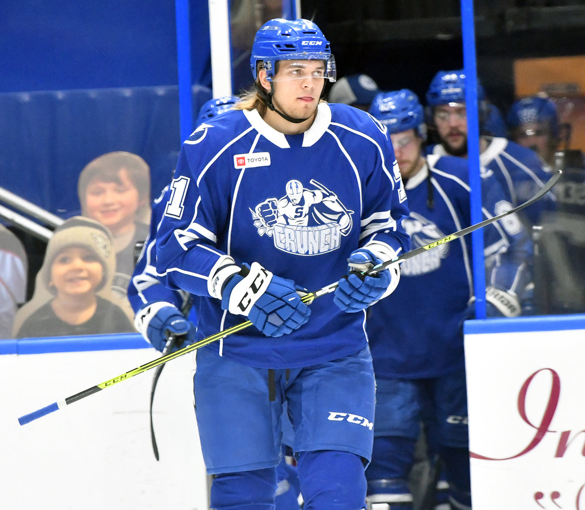 71 Dmitry Semykin Blue Jersey - 2020-21 – Syracuse Crunch Official Team  Store