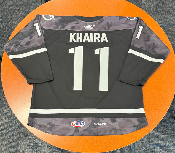 #11 Jujhar Khaira Military Appreciation Jersey - November 9, 2024