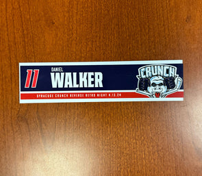 #11 Daniel Walker Reverse Retro Nameplate - 2023-24 Season