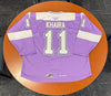 #11 Jujhar Khaira Hockey Fights Cancer Jersey - November 30, 2024