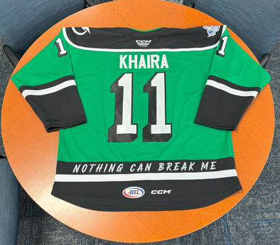 #11 Jujhar Khaira Mental Wellness Jersey 2024-25