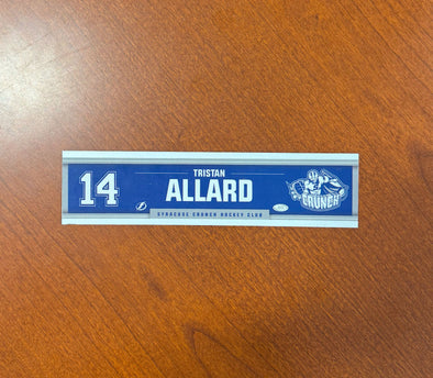 #14 Tristan Allard Away Nameplate 2024-25 Season