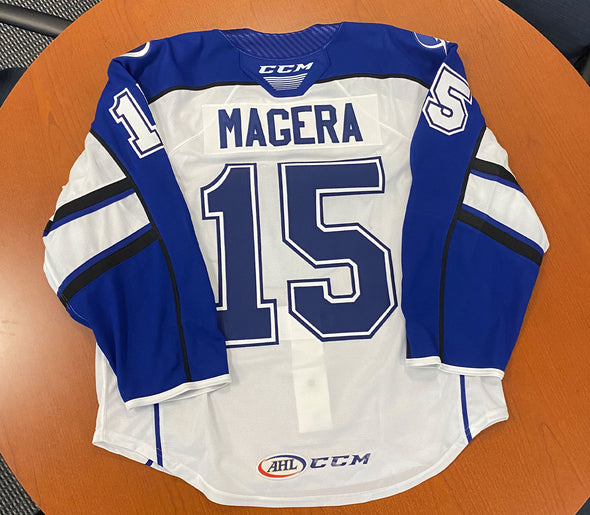 #15 Austin Magera White Jersey - 2023-24