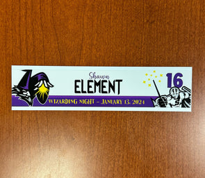 #16 Shawn Element Wizarding Night Nameplate - 2023-24 Season