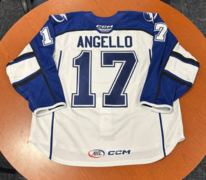 #17 Anthony Angello White Jersey - 2024-25