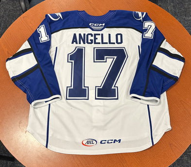 #17 Anthony Angello White Jersey - 2024-25