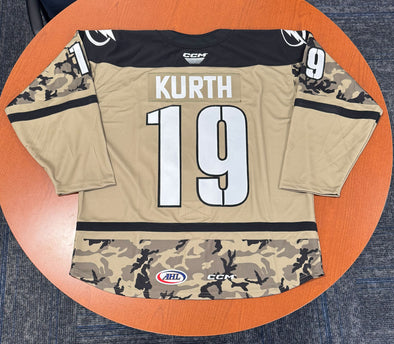 #19 Connor Kurth Military Appreciation Jersey - November 14, 2025