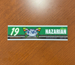 #19 Ara Nazarian Mental Wellness Night Nameplate - March 1, 2025