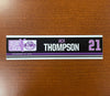 #21 Jack Thompson Hockey Fights Cancer Nameplate - November 24, 2023