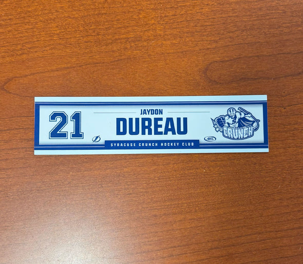 #21 Jaydon Dureau Home Nameplate 2024-25 Season