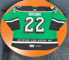 #22 Logan Brown Mental Wellness Jersey 2024-25