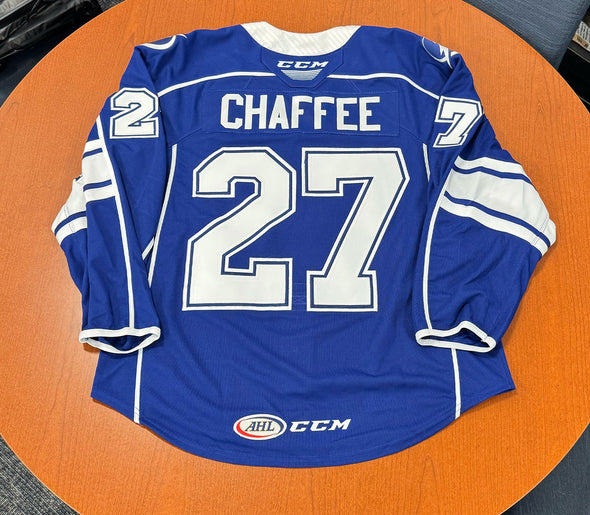 #27 Mitchell Chaffee Blue Jersey - 2024-25