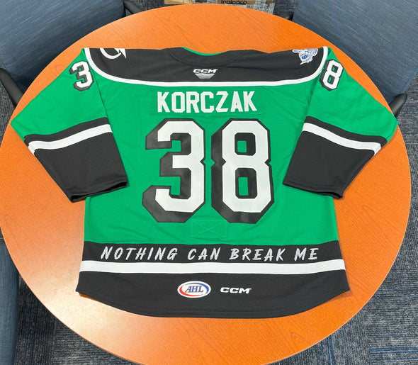 #38 Ryder Korczak Mental Wellness Jersey 2024-25