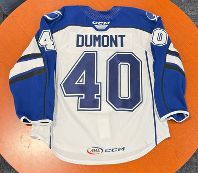 #40 Gabriel Dumont White Jersey - 2024-25