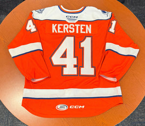 #41 Spencer Kersten Orange Jersey - 2024-25