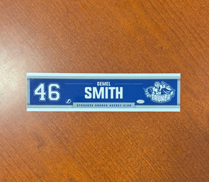 #46 Gemel Smith Away Nameplate 2024-25 Season