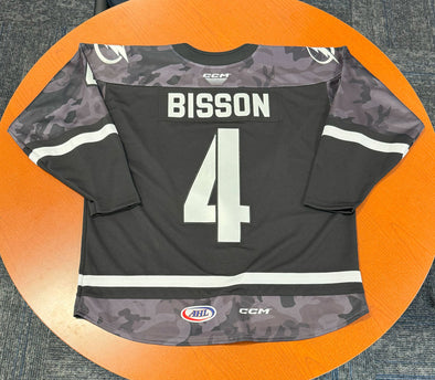 #4 Tobie Bisson Military Appreciation Jersey - November 9, 2024