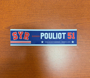 #51 Derrick Pouliot 45th Anniversary Miracle on Ice Nameplate - February 22, 2025