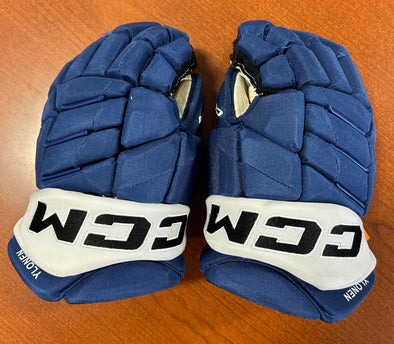 #56 Jesse Ylonen Game-Worn Gloves - 2024-25