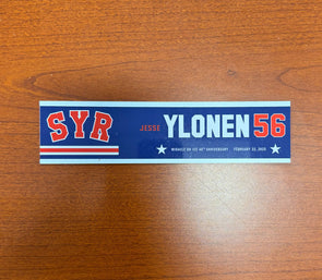 #56 Jesse Ylonen 45th Anniversary Miracle on Ice Nameplate - February 22, 2025