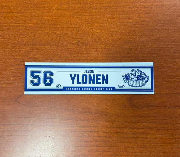 #56 Jesse Ylonen Home Nameplate 2024-25 Season