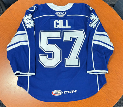 #57 Dyllan Gill Blue Jersey - 2024-25