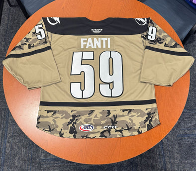 #59 Ryan Fanti Military Appreciation Jersey - November 14, 2025