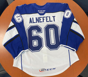 #60 Hugo Alnefelt White Jersey - 2023-24