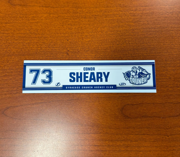 #73 Conor Sheary Home Nameplate 2024-25 Season