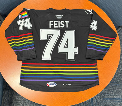 #74 Tyson Feist Pride Jersey 2024-25