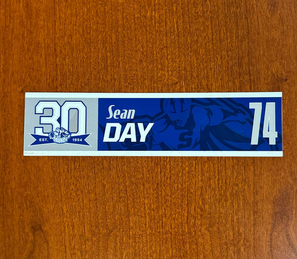 #74 Sean Day 30th Nameplate 2023-24